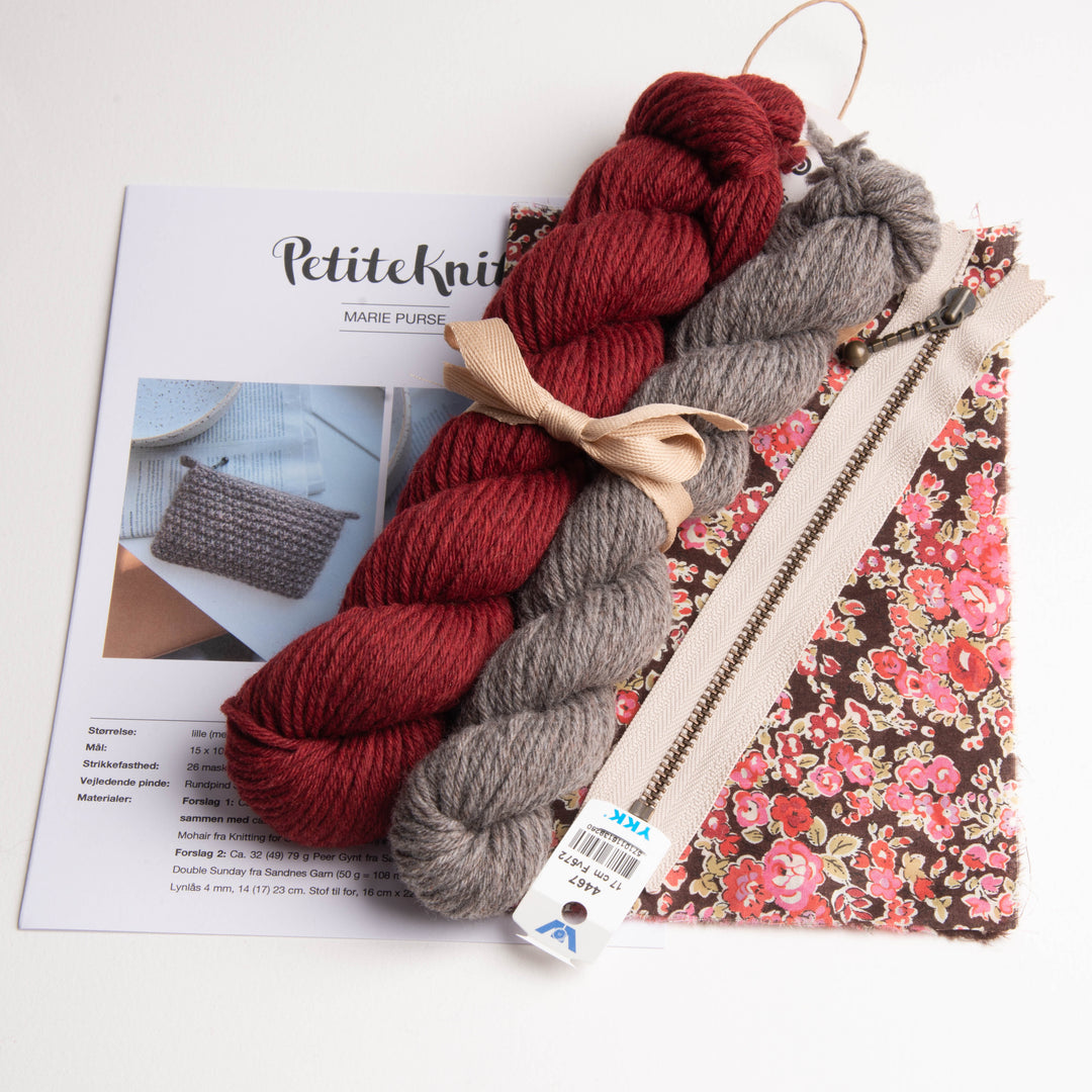 Marie Purse Petiteknit - Strickset mehrfarbig LIMITED EDITION - 3