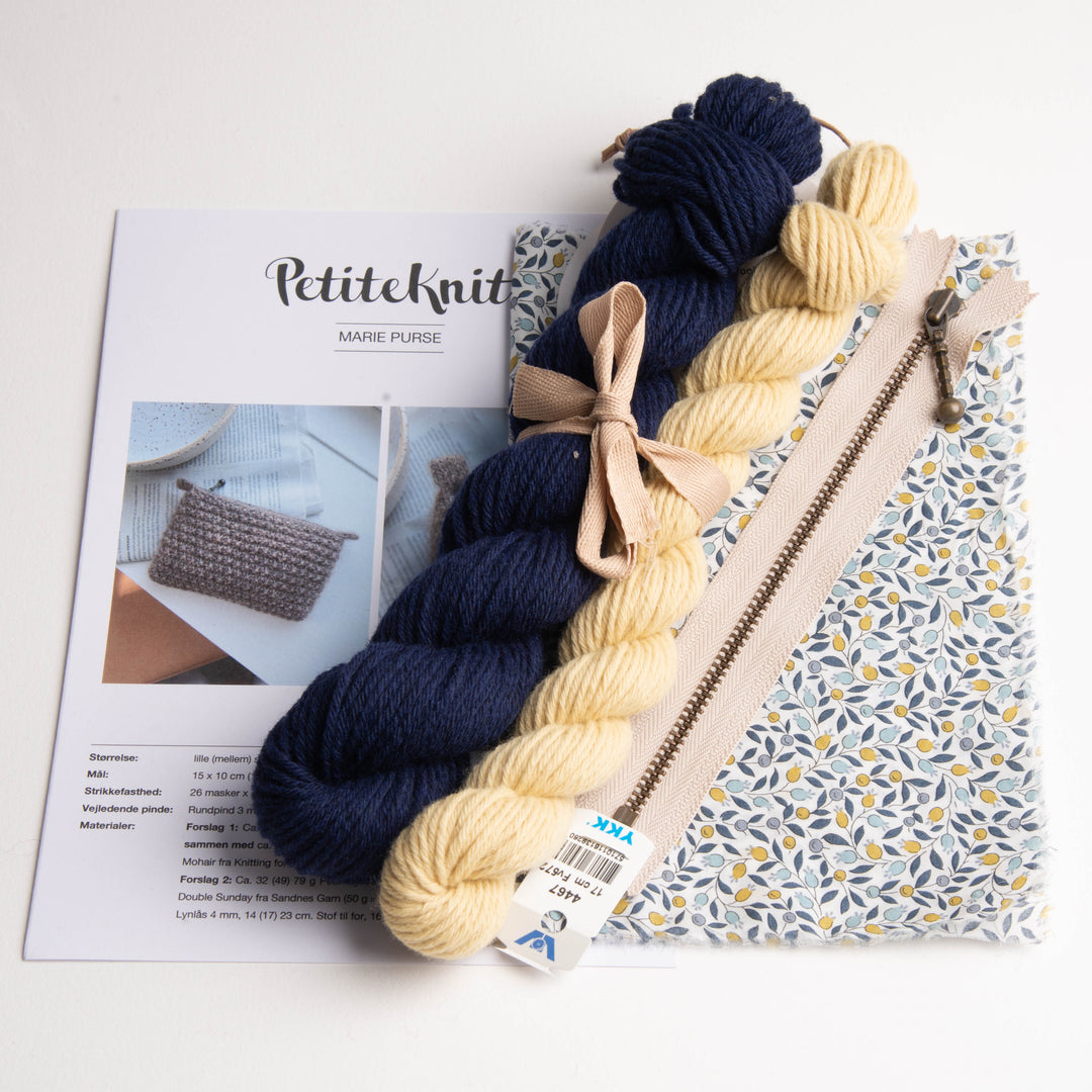 Marie Purse Petiteknit - Strickset mehrfarbig LIMITED EDITION - 18