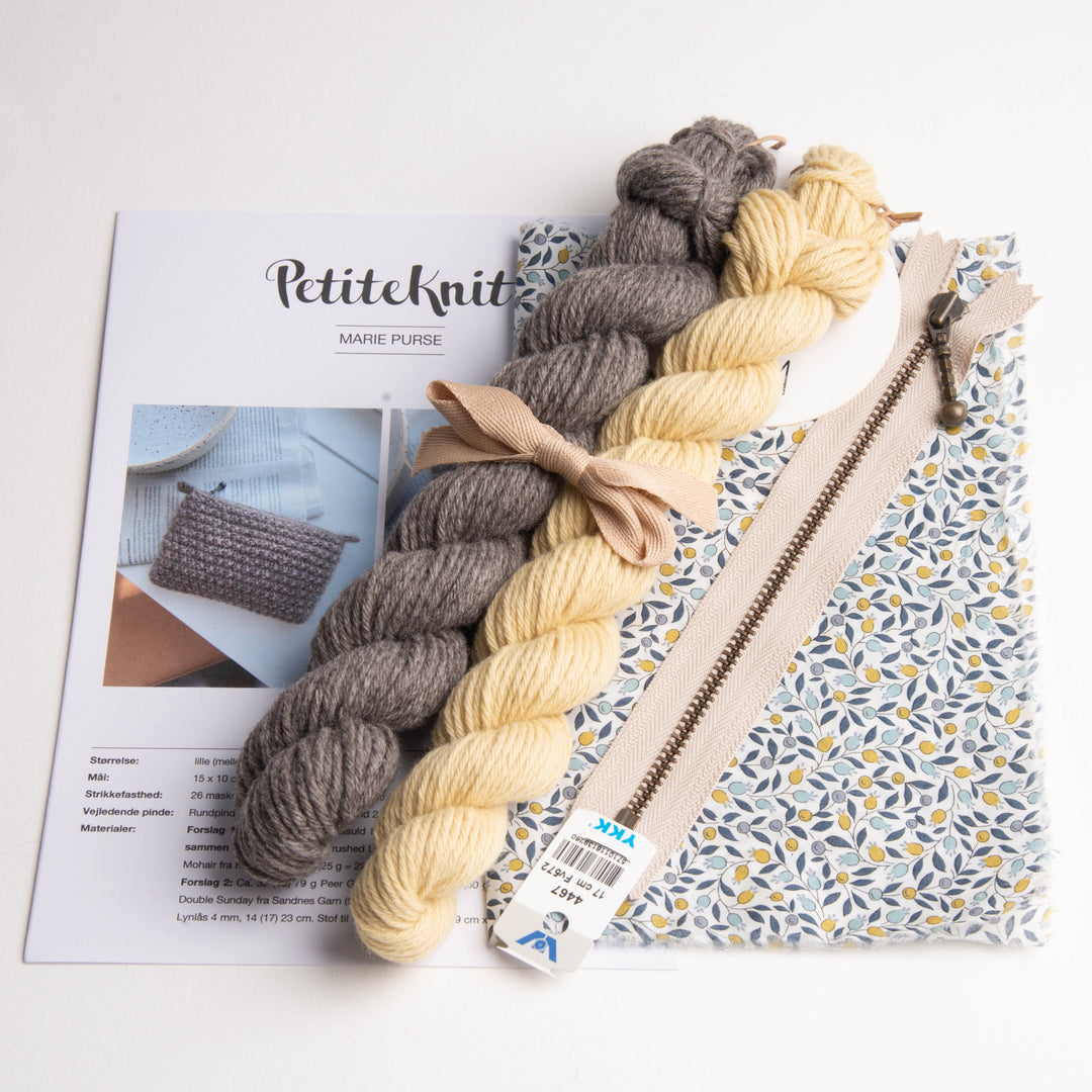 Marie Purse Petiteknit - Strickset mehrfarbig LIMITED EDITION - 19