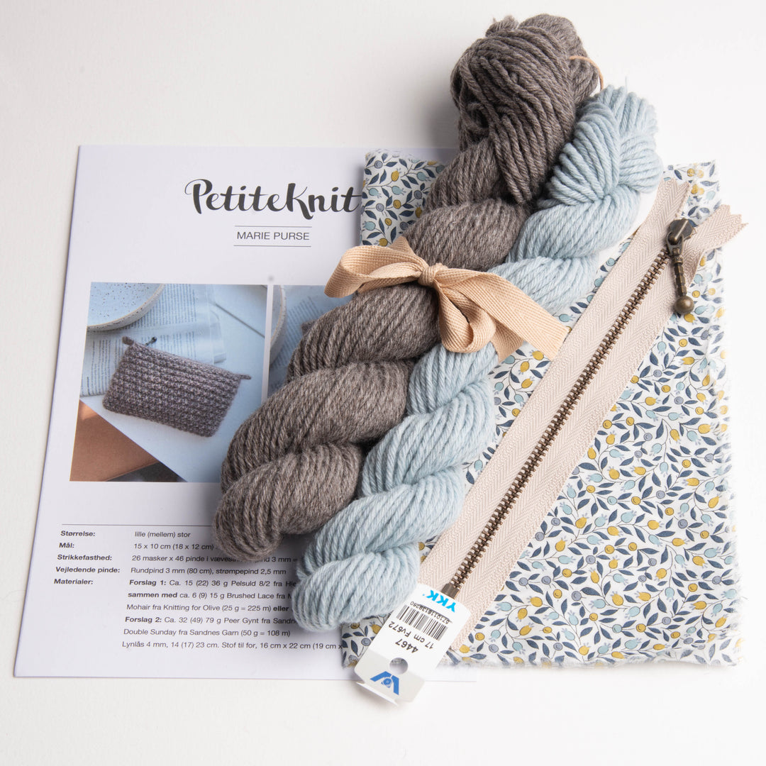 Marie Purse Petiteknit - Strickset mehrfarbig LIMITED EDITION - 22
