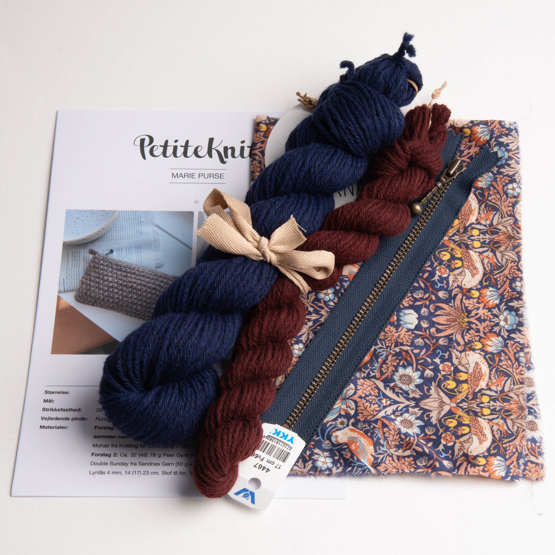 Marie Purse Petiteknit - Strickset mehrfarbig LIMITED EDITION - 23