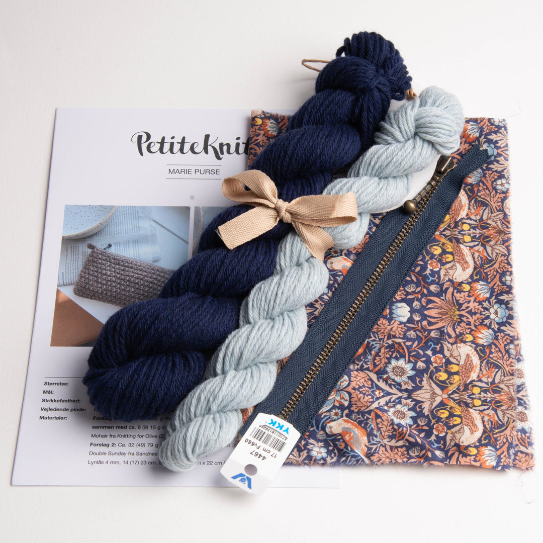 Marie Purse Petiteknit - Strickset mehrfarbig LIMITED EDITION - 24
