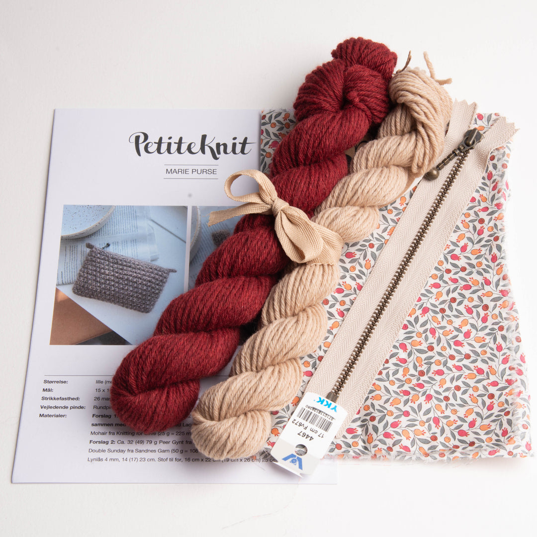 Marie Purse Petiteknit - Strickset mehrfarbig LIMITED EDITION - 26