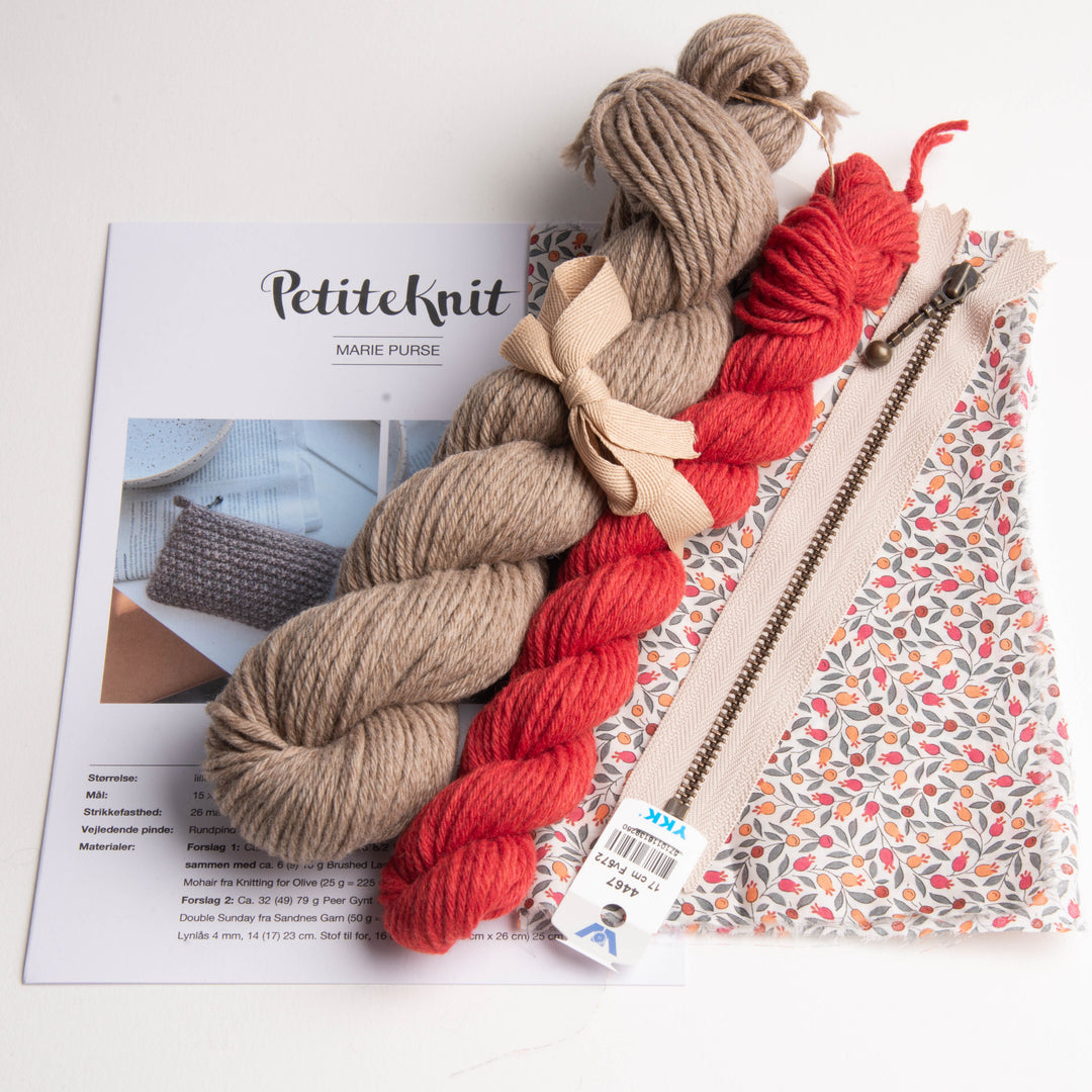 Marie Purse Petiteknit - Strickset mehrfarbig LIMITED EDITION - 27