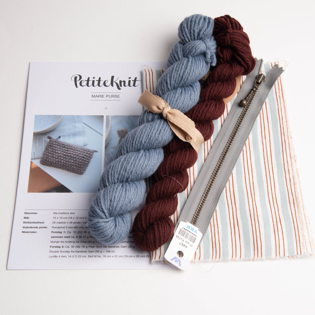 Marie Purse Petiteknit - Strickset mehrfarbig LIMITED EDITION - 28