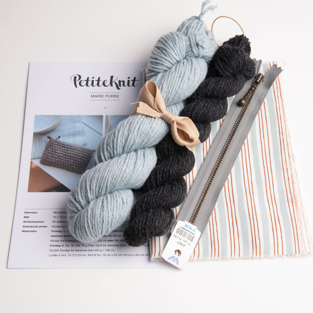 Marie Purse Petiteknit - Strickset mehrfarbig LIMITED EDITION - 30