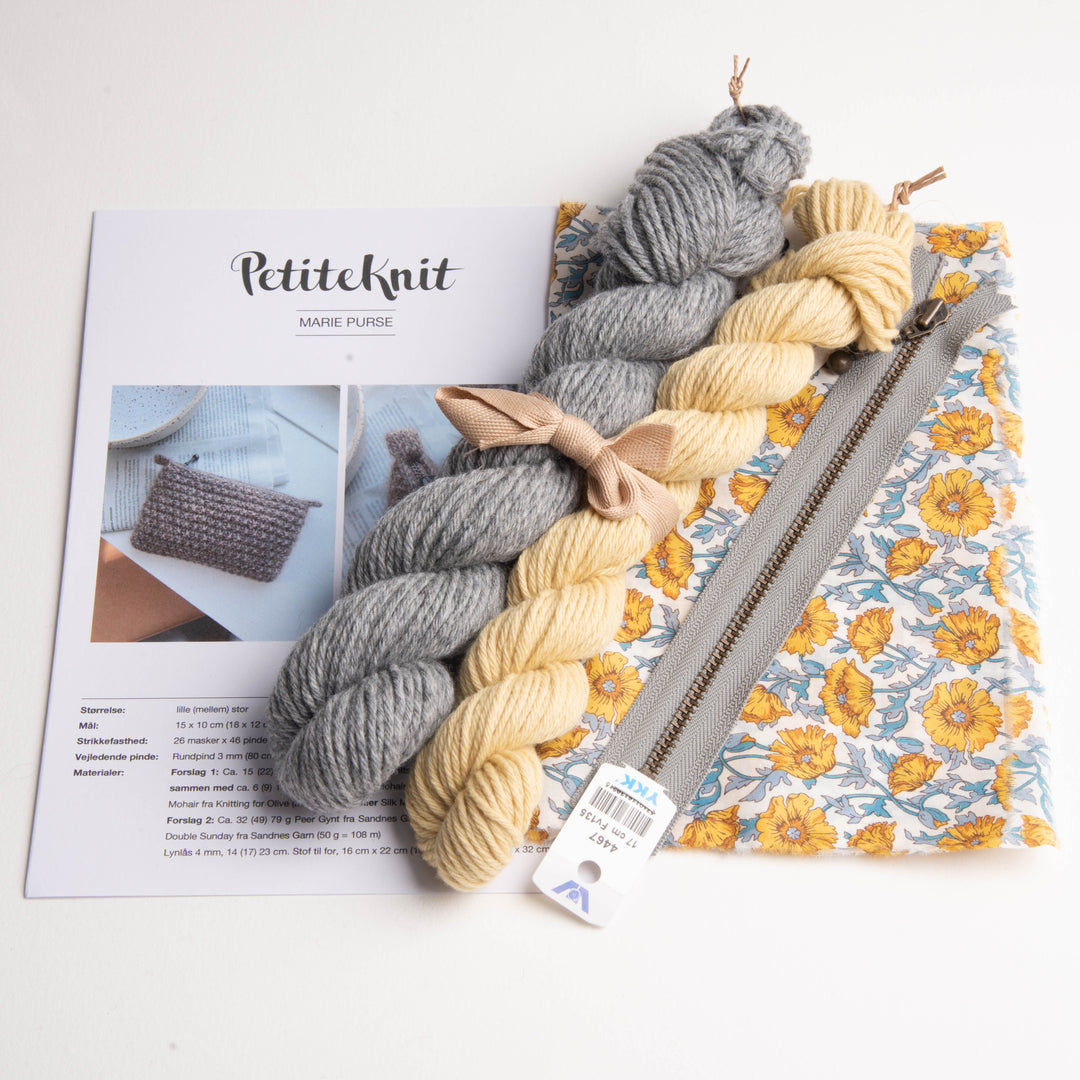 Marie Purse Petiteknit - Strickset mehrfarbig LIMITED EDITION - 34