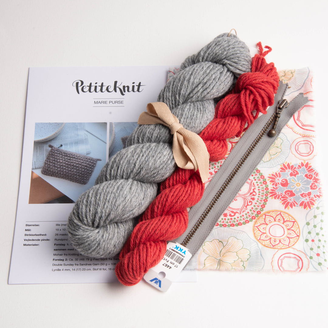 Marie Purse Petiteknit - Strickset mehrfarbig LIMITED EDITION - 35