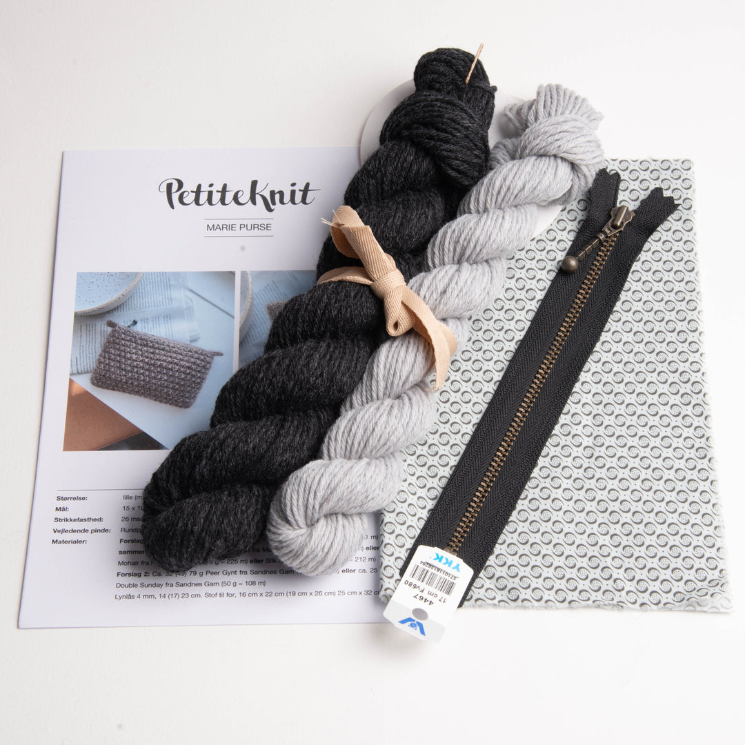 Marie Purse Petiteknit - Strickset mehrfarbig LIMITED EDITION - 38