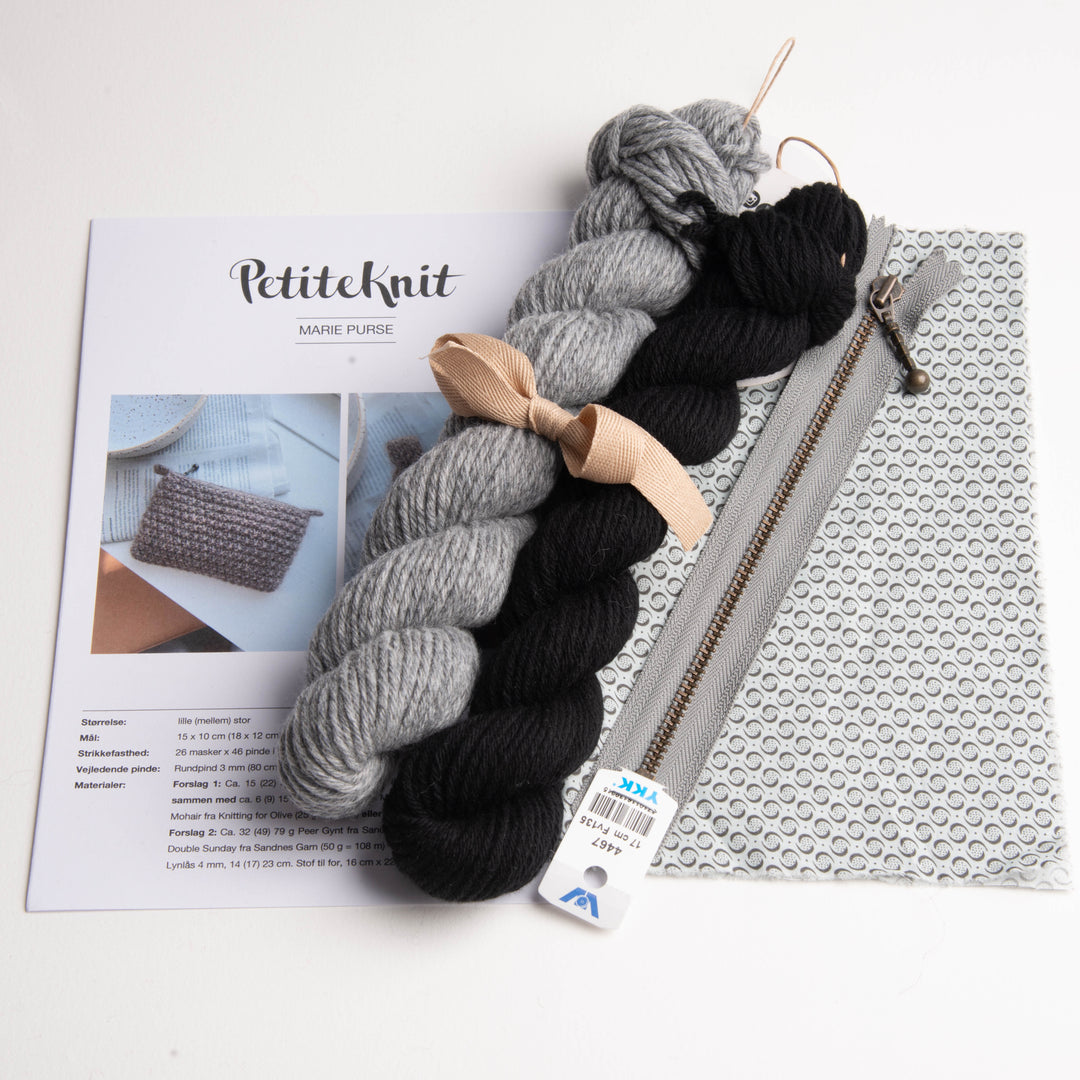 Marie Purse Petiteknit - Strickset mehrfarbig LIMITED EDITION - 39