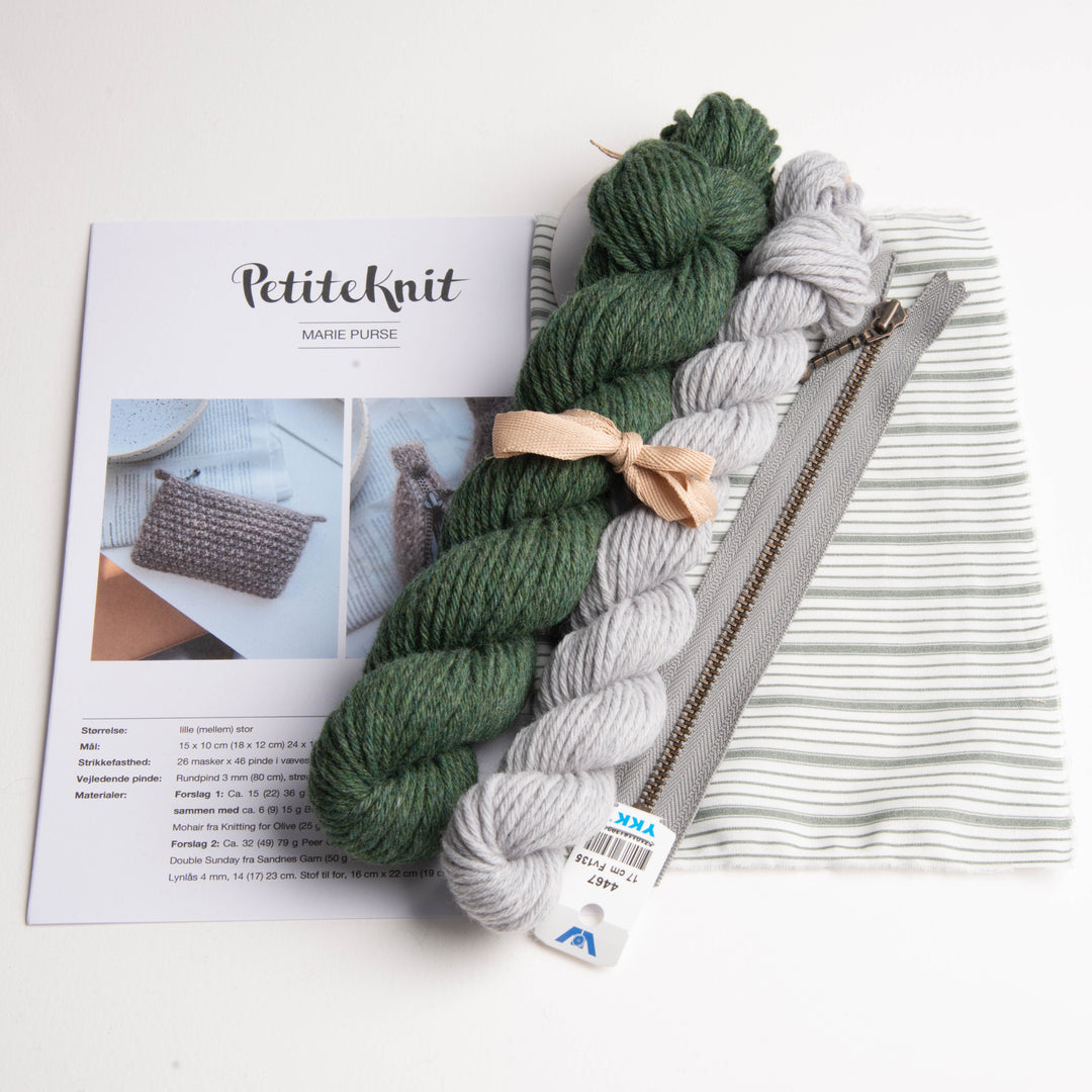 Marie Purse Petiteknit - Strickset mehrfarbig LIMITED EDITION - 40