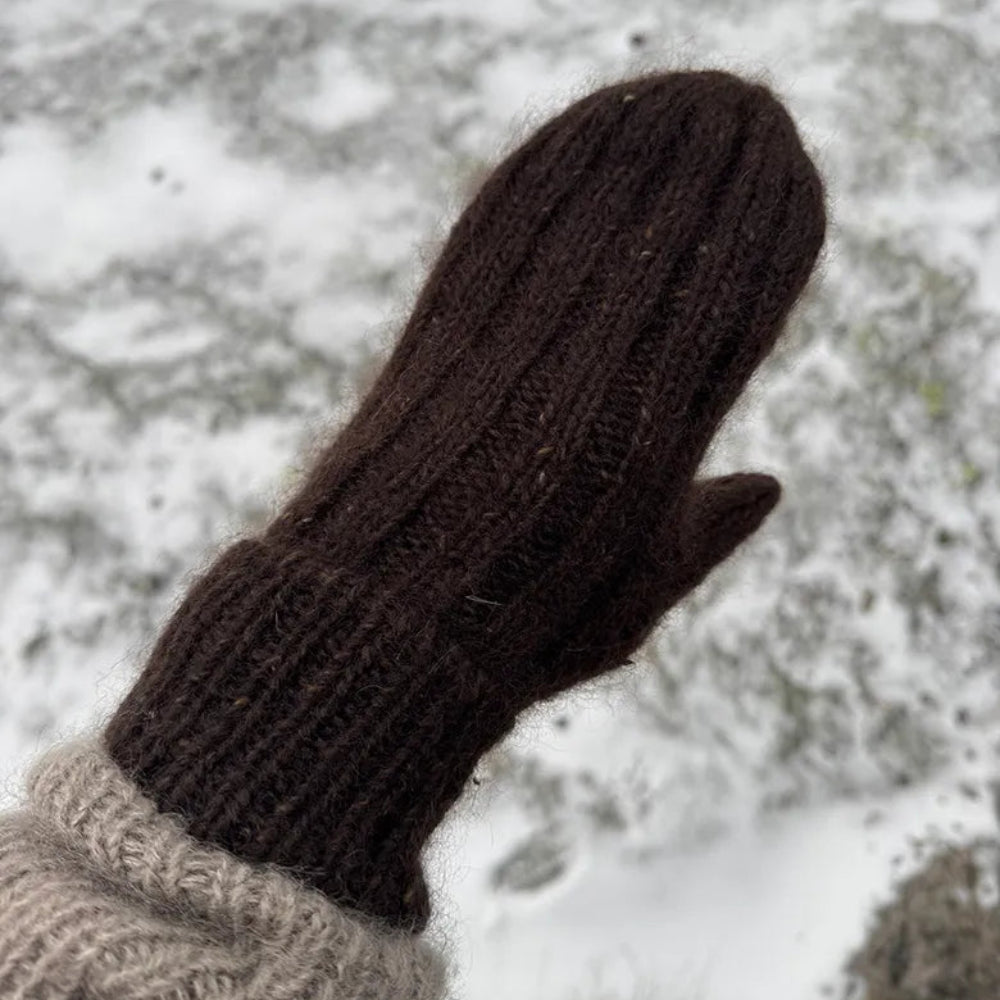 DUAL_LOOP_MITTENS OTHER LOOPS  - Garnset (ohne Anleitung) Kaschmir