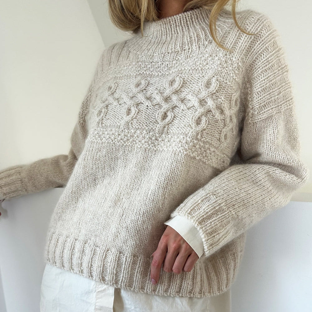 Edith Sweater le knit - Garnset (ohne Anleitung)
