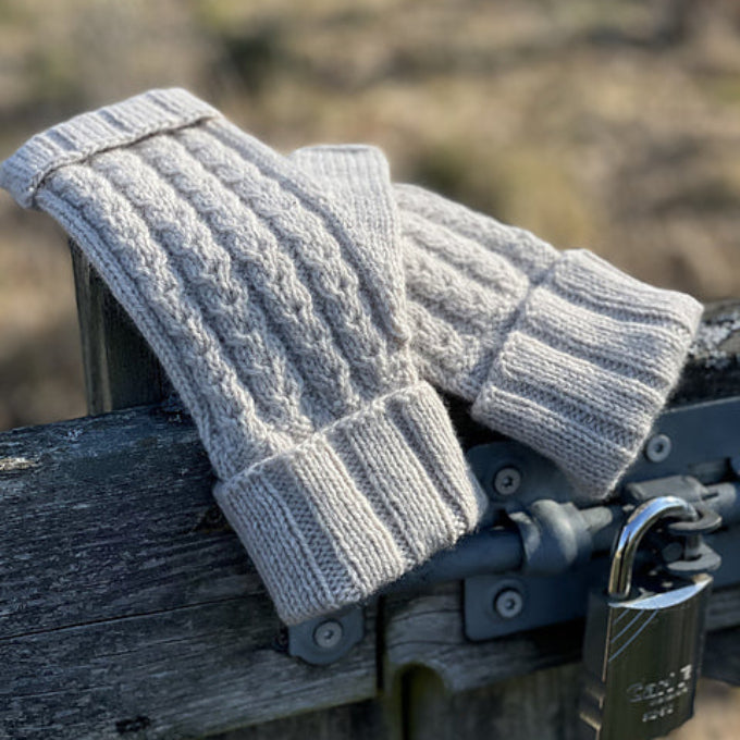 Elisabeth fingerlose Handschuhe HolstKnit - Garnset (ohne Anleitung)