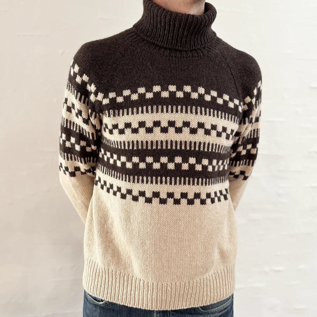 Evolve Sweater Herren Odd Row – Garnset (ohne Anleitung)