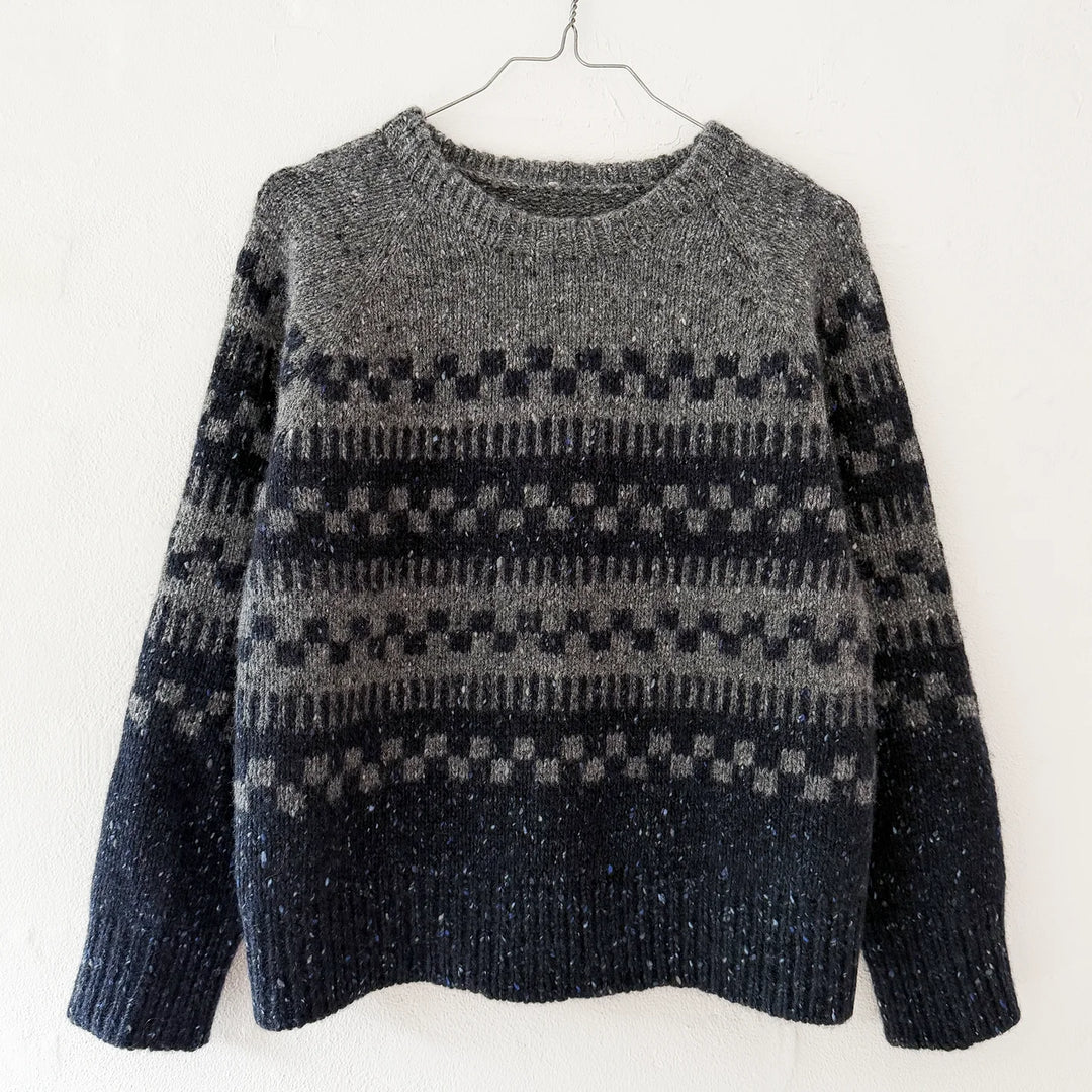 Evolve Sweater Herren Odd Row – Garnset (ohne Anleitung)