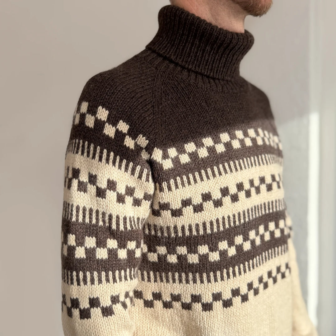 Evolve Sweater Herren Odd Row – Garnset (ohne Anleitung)