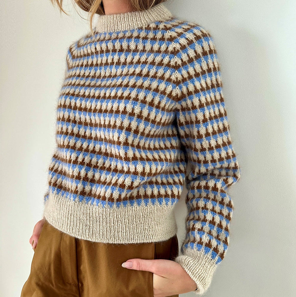 Facet Sweater le knit - Garnpaket (ohne Muster)