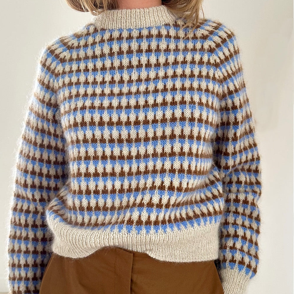 Facet Sweater le knit - Garnpaket (ohne Muster)