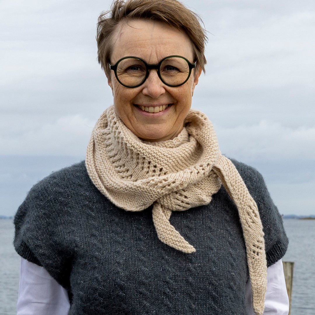 Flora Bandana HolstKnit - Garnset (ohne Anleitung) Mohair