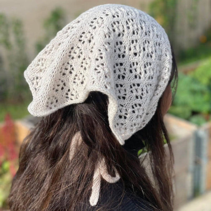 Blomsterknop Bandana HolstKnit - Garnset (ohne Anleitung)