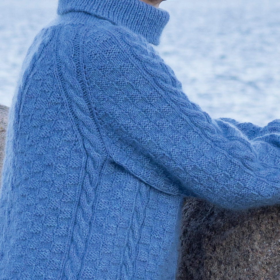 Gerda Sweater AEGYOKNIT - Garnpaket (ohne Anleitung) Kaschmir