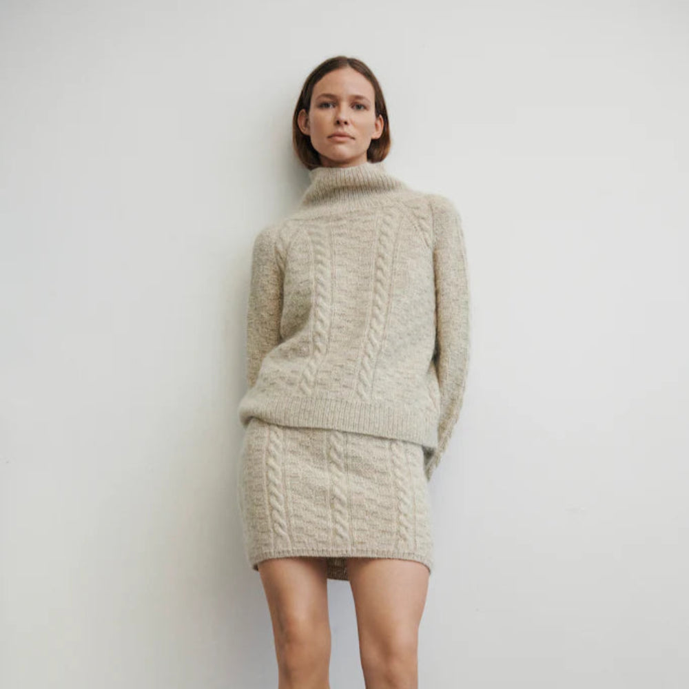 Gerda Rock AEGYOKNIT - Garnpaket (ohne Anleitung) Kaschmir