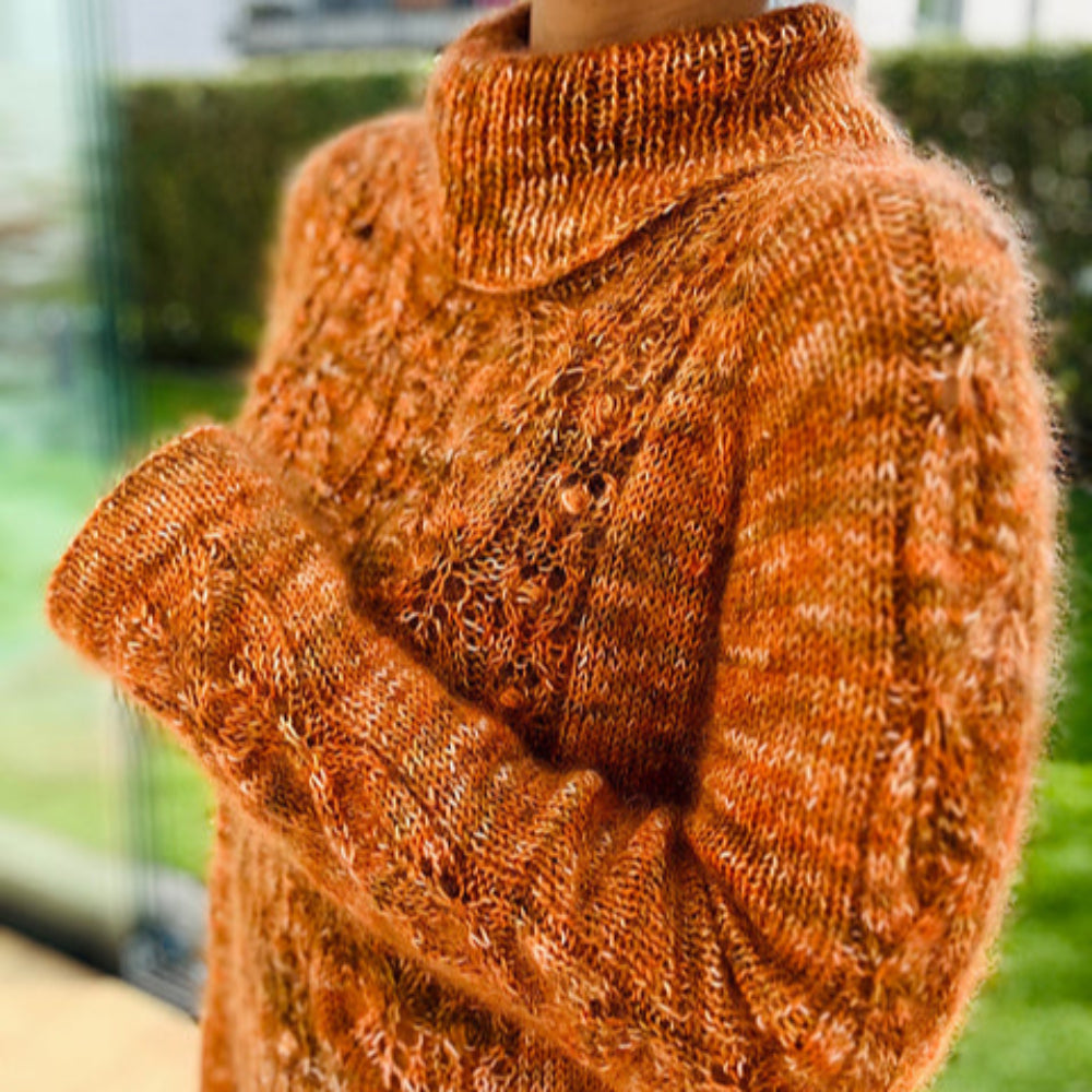 Golden Fall Sweater Atelier Ajour – Strickpaket