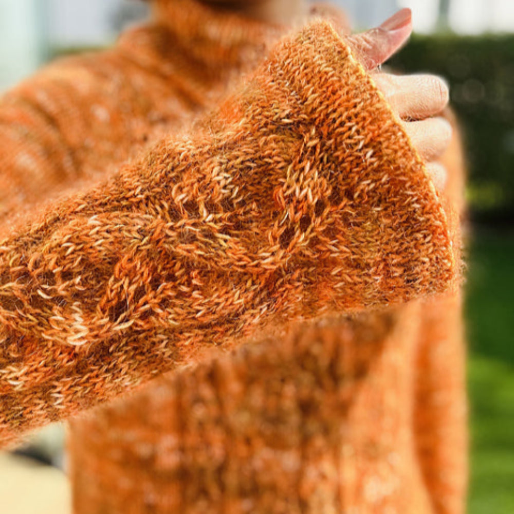 Golden Fall Sweater Atelier Ajour – Strickpaket