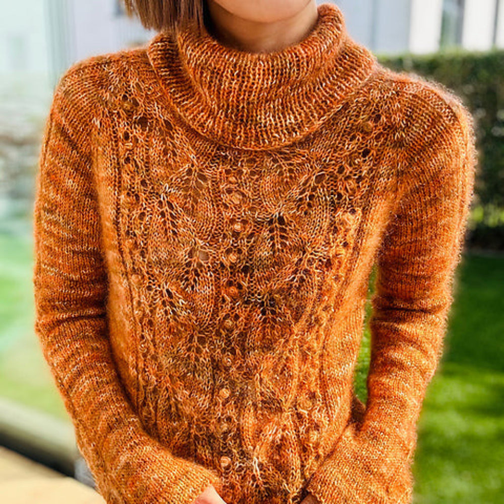 Golden Fall Sweater Atelier Ajour – Strickpaket