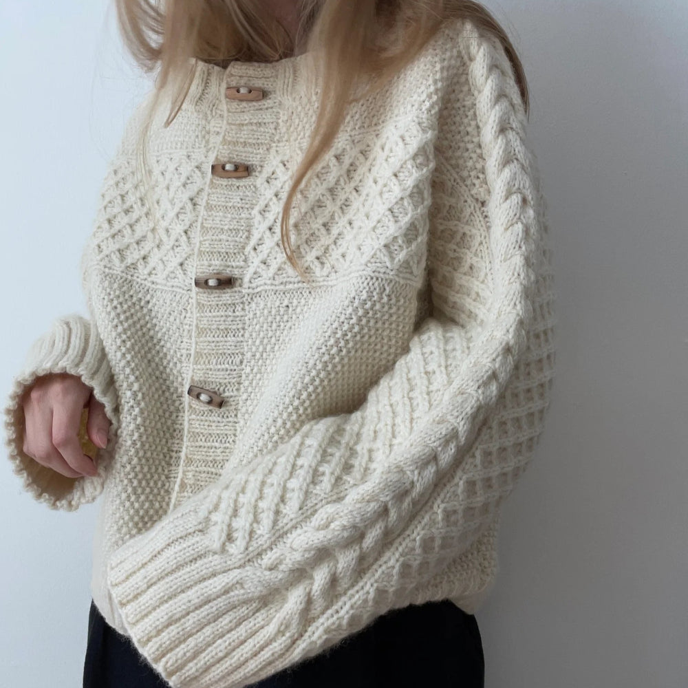 Haraboji Cardigan AEGYOKNIT - Garnpaket (ohne Muster)