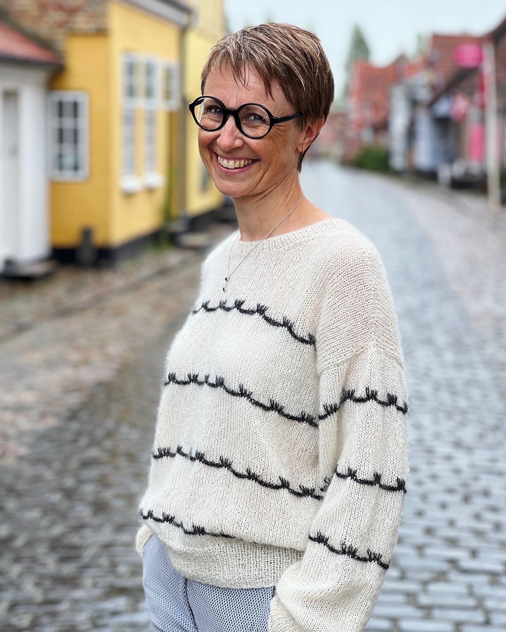 Mascara Sweater Lene Holme Samsøe – Garnpaket exkl. Anleitung