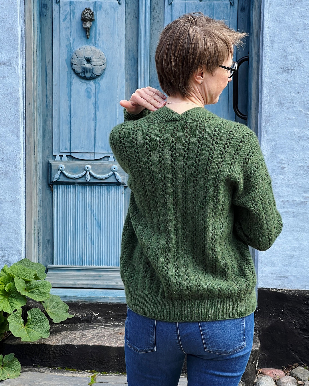 GARDEN Cardigan Ankestrick - Strickpaket Kaschmir