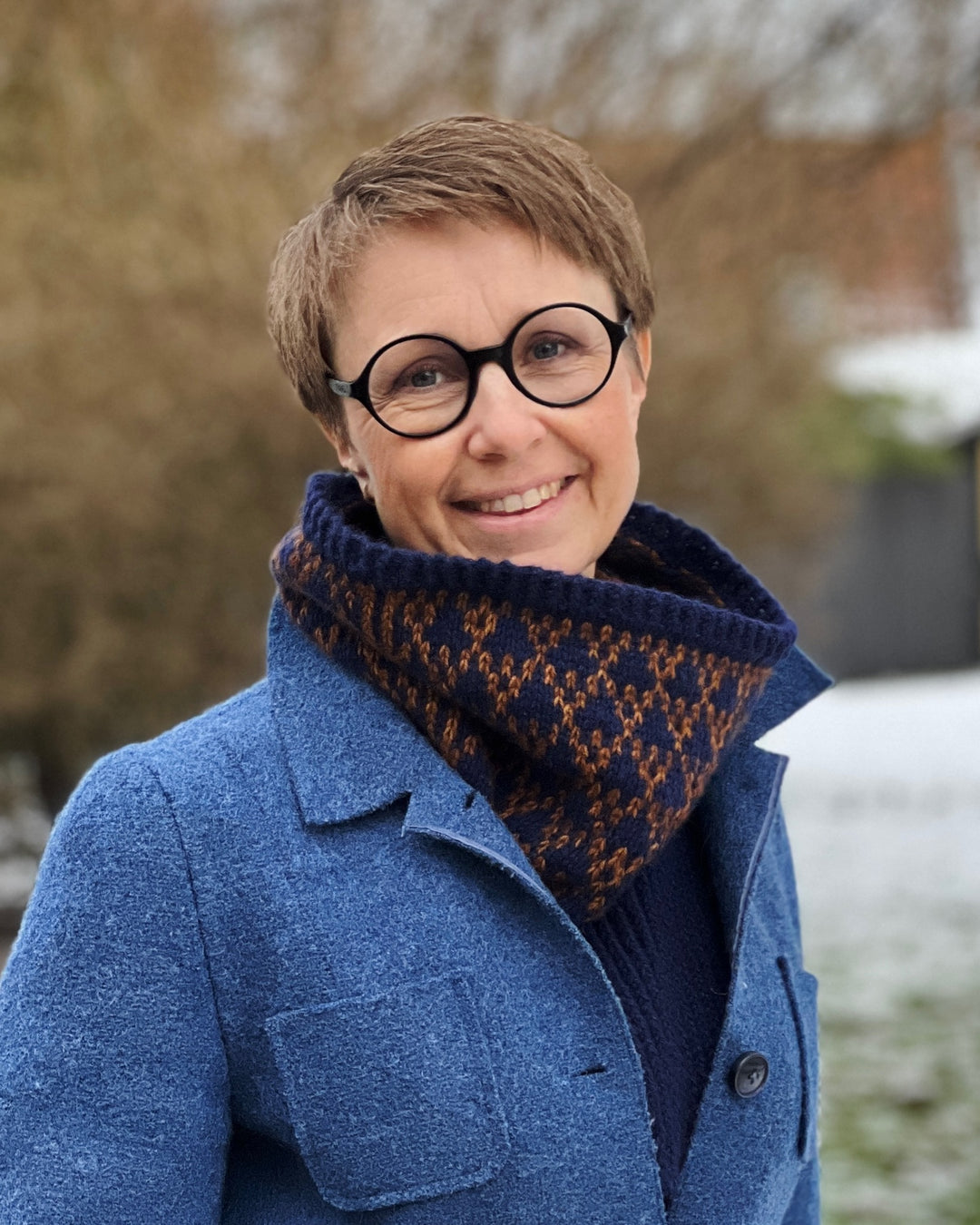 SPOT COWL Anne Ventzel – Strickpaket Kaschmir