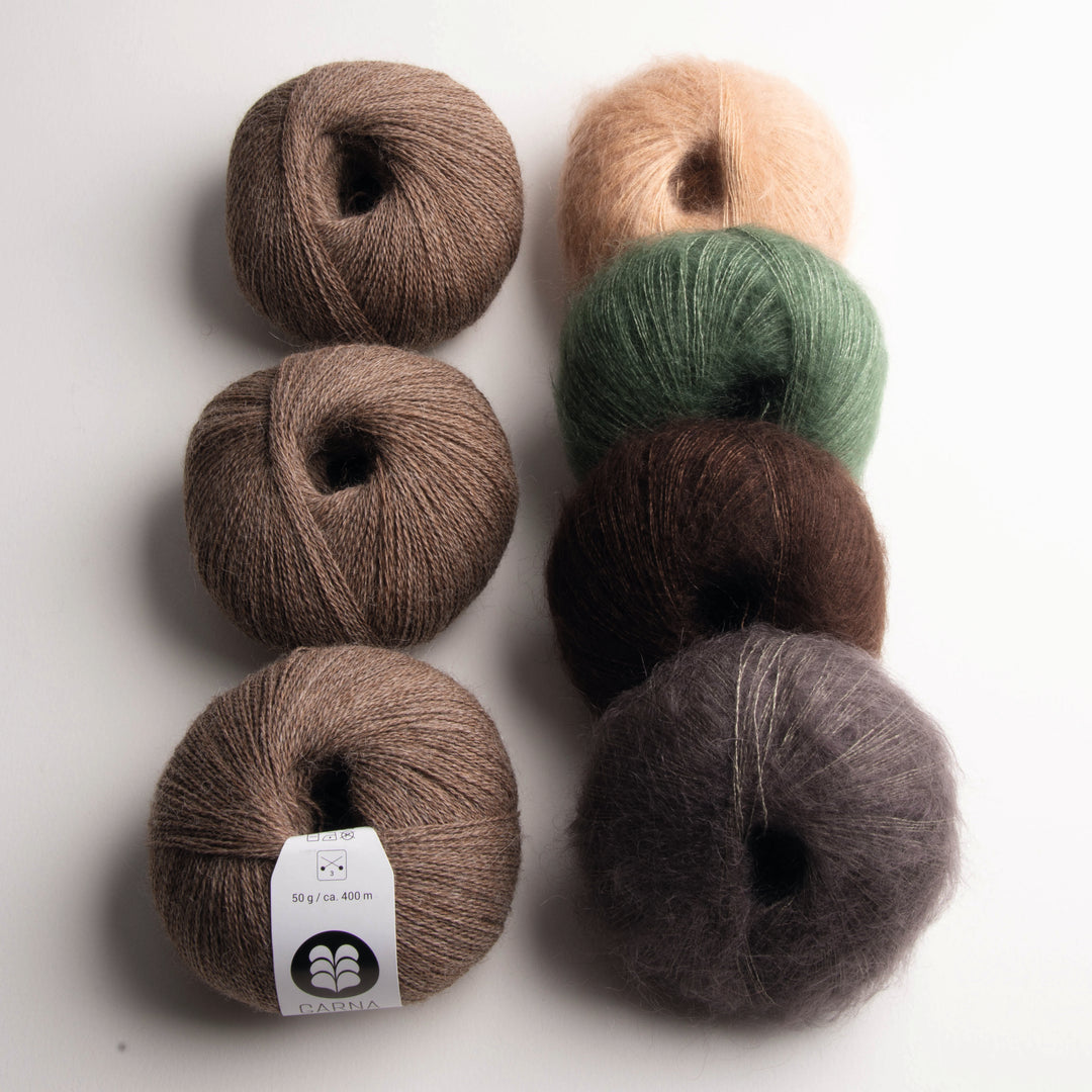 IRIS Schal - Favoriten - Strickpaket
