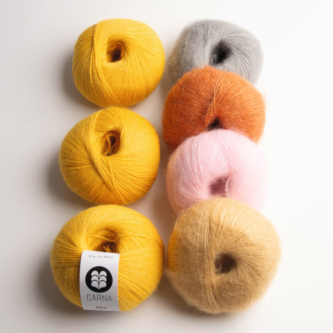 IRIS Schal - Favoriten - Strickpaket