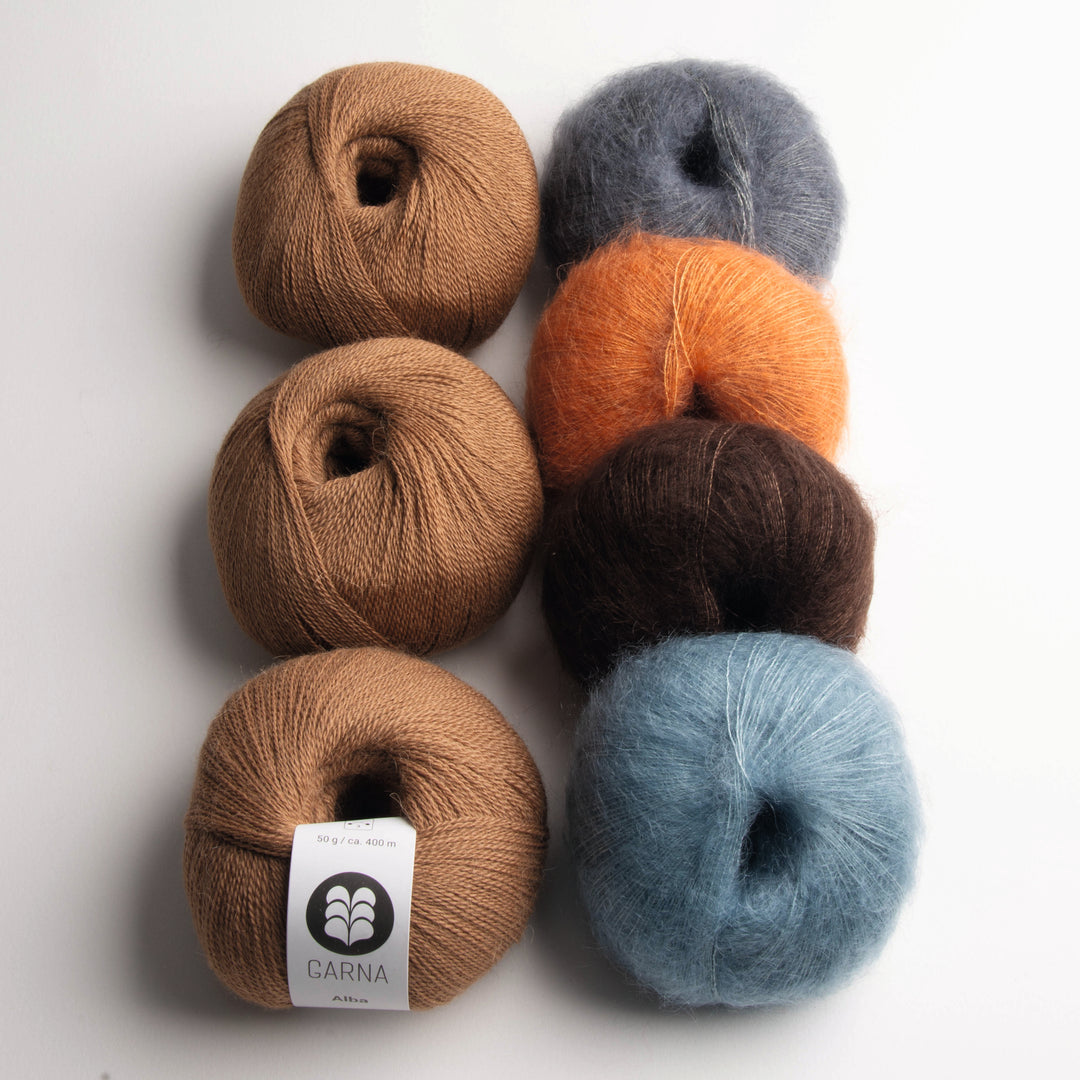 IRIS Schal - Favoriten - Strickpaket