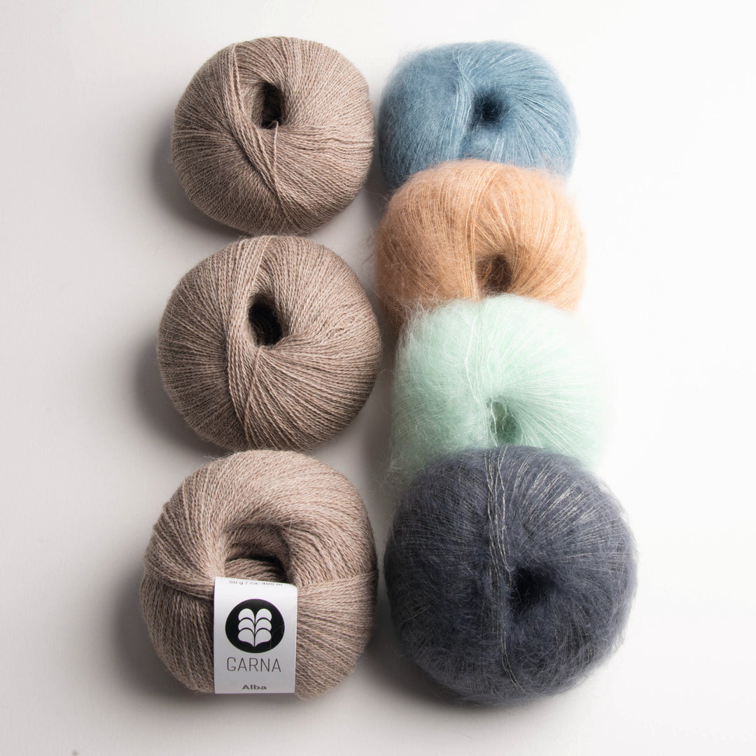IRIS Schal - Favoriten - Strickpaket