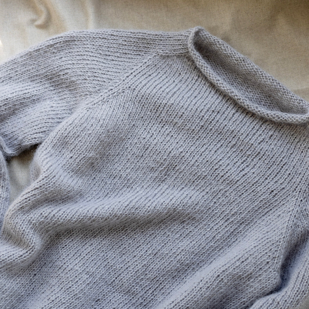Ivy Sweater PetiteKnit - Strickset Baby Suri Alpaka