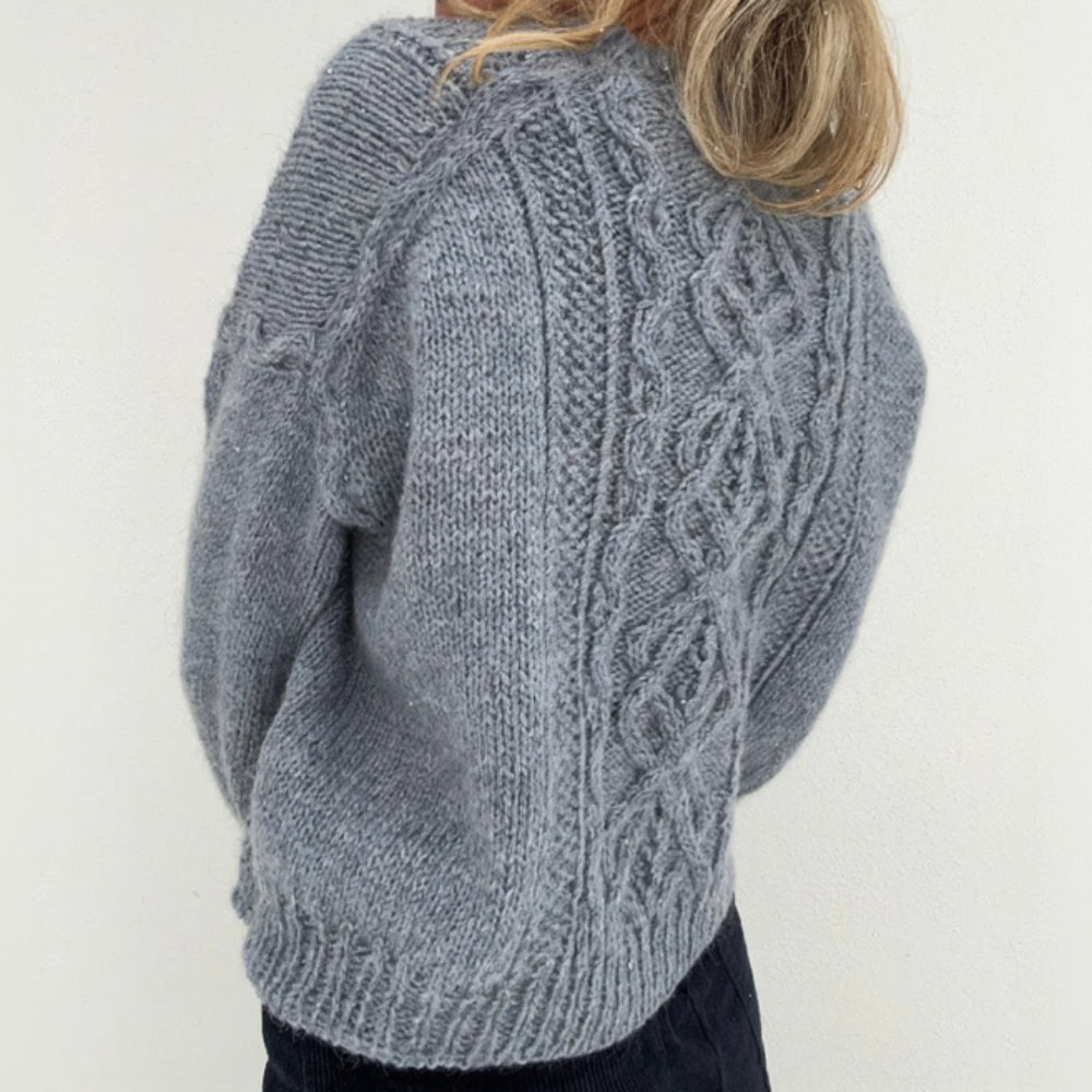 Knitting By The Sea Sweater VesterbyCrea - Garnset (ohne Anleitung)