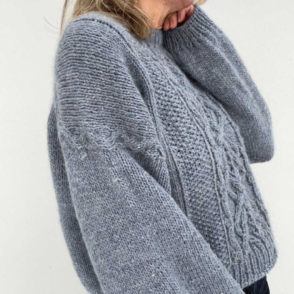 Knitting By The Sea Sweater VesterbyCrea - Garnset (ohne Anleitung)