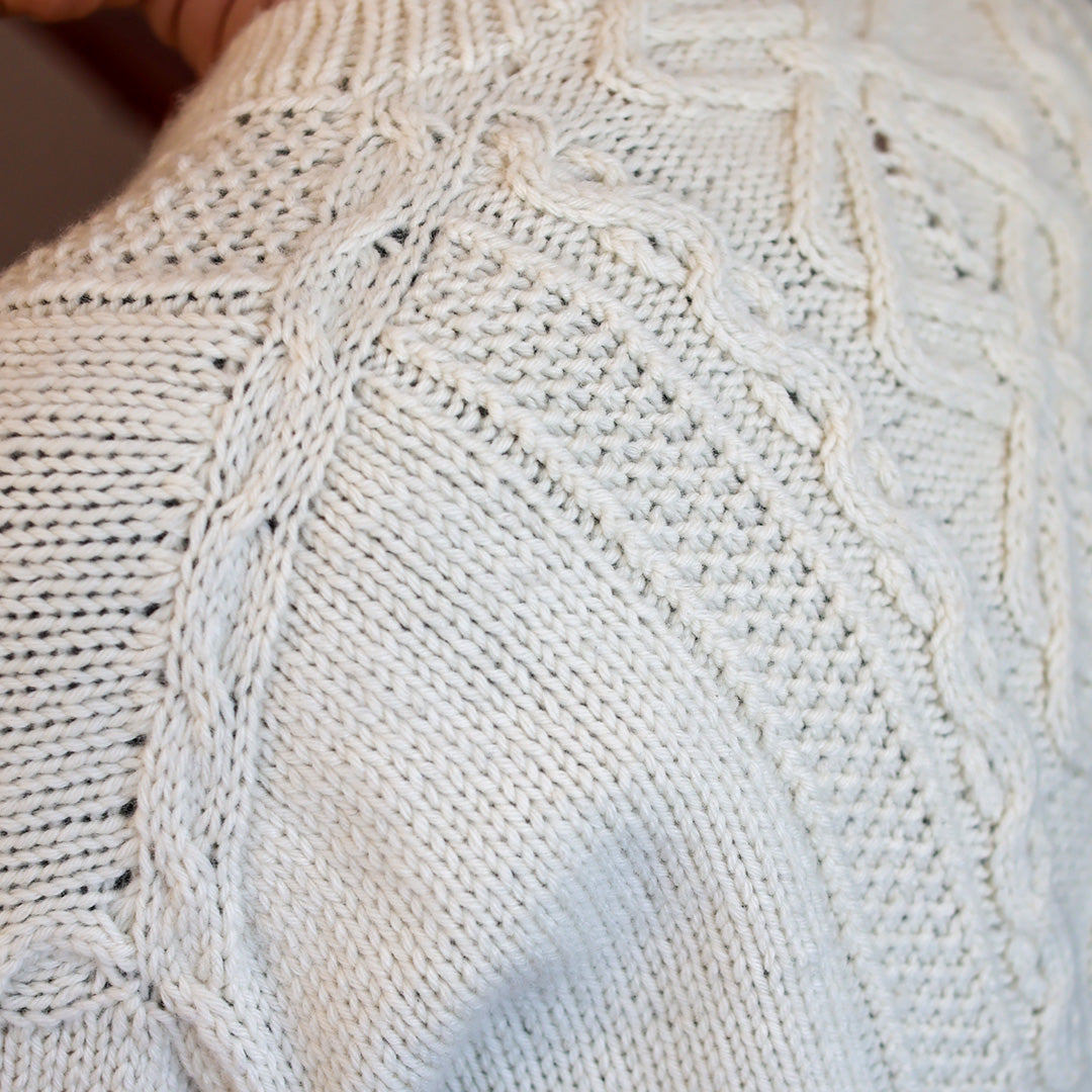 Knitting By The Sea Sweater VesterbyCrea - Garnset (ohne Anleitung)