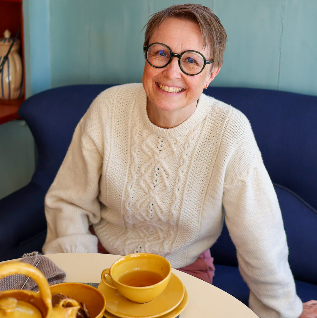 Knitting By The Sea Sweater VesterbyCrea - Garnset (ohne Anleitung)