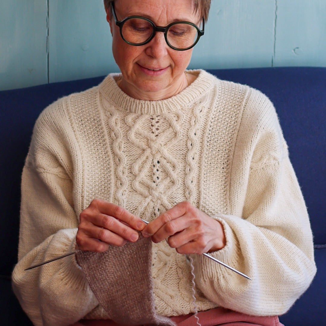Knitting By The Sea Sweater VesterbyCrea - Garnset (ohne Anleitung)