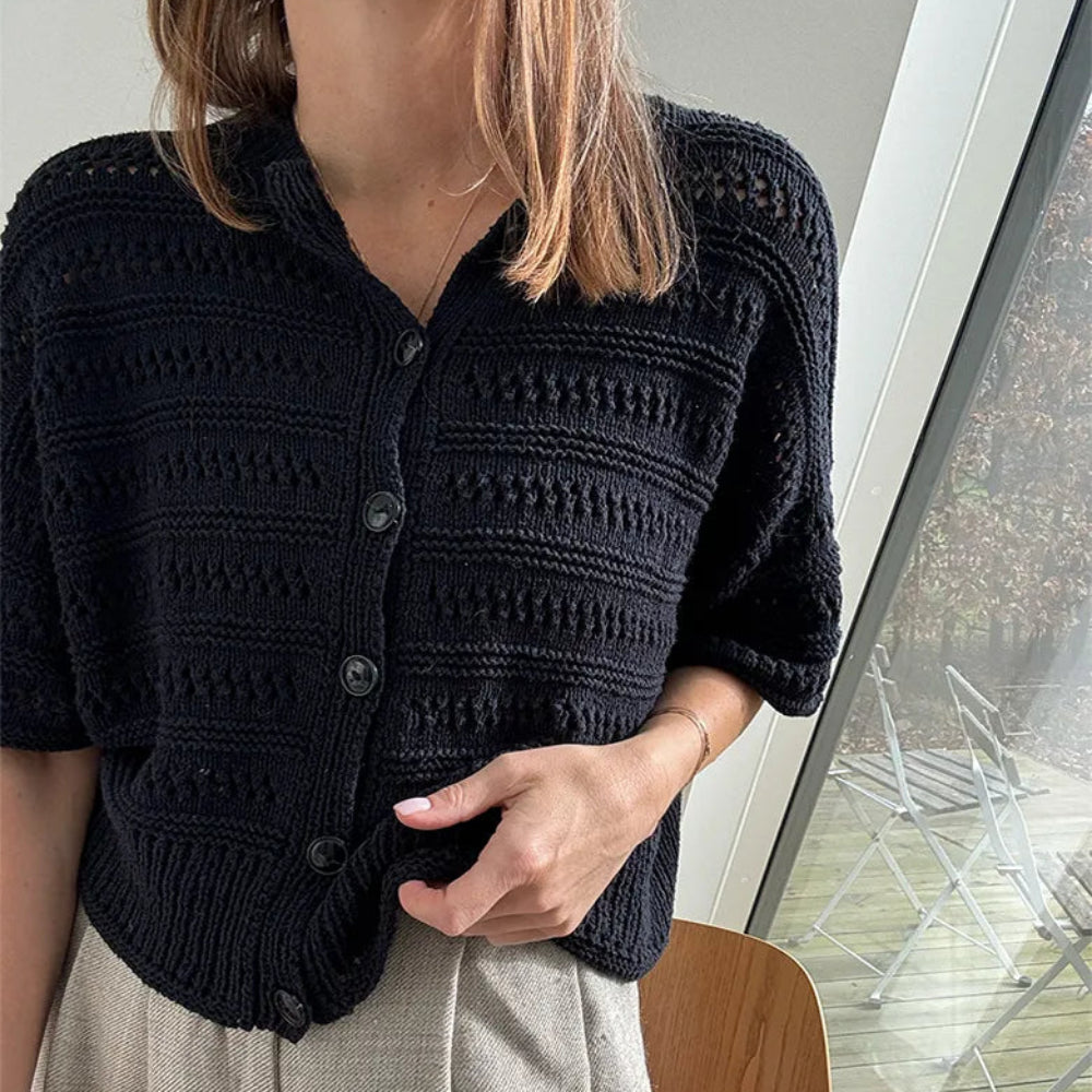 LACEY_LOOP_CARDIGAN OTHER LOOPS  – Garnset (ohne Anleitung)