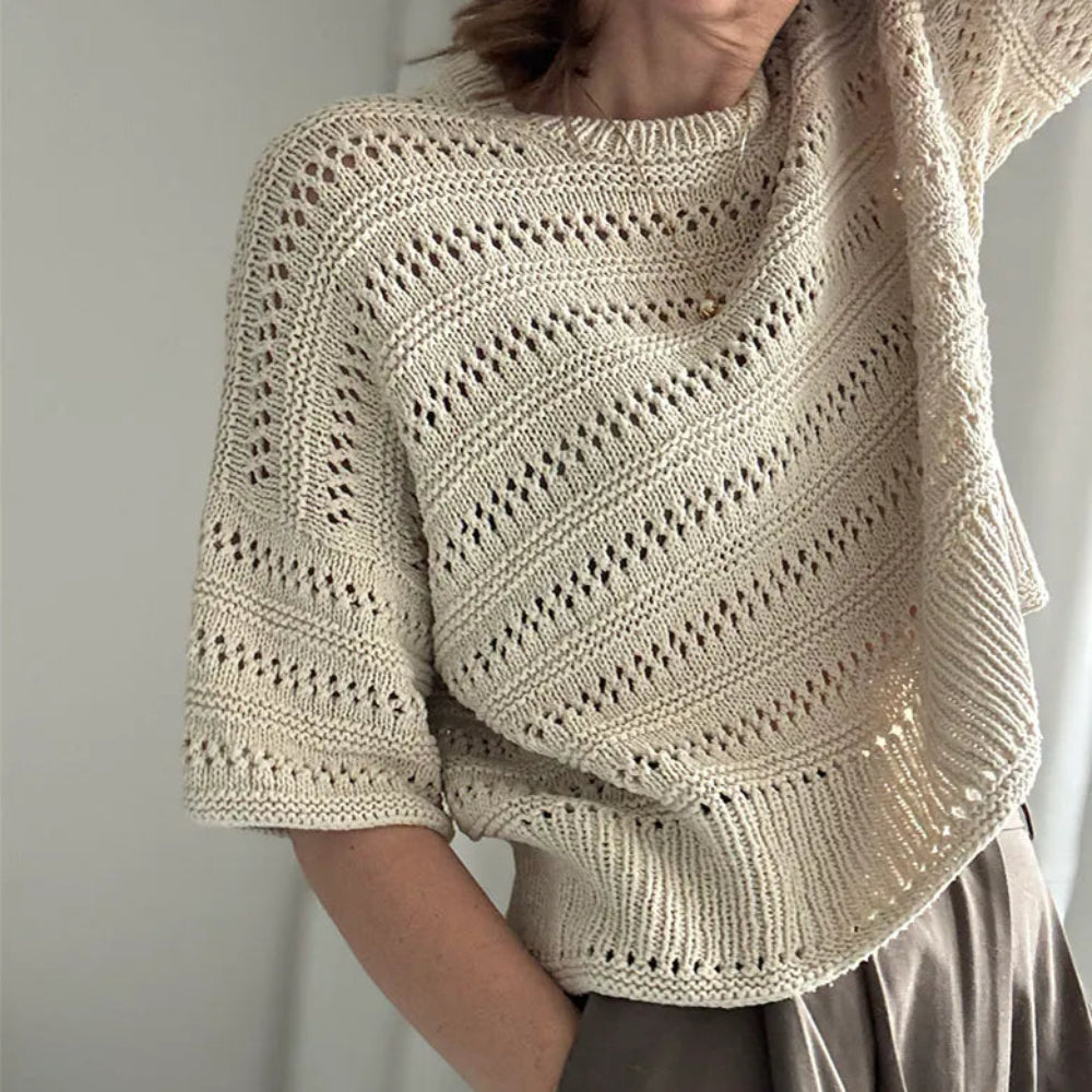 LACEY_LOOP_TEE von OTHER LOOPS - Garnset (ohne Muster)