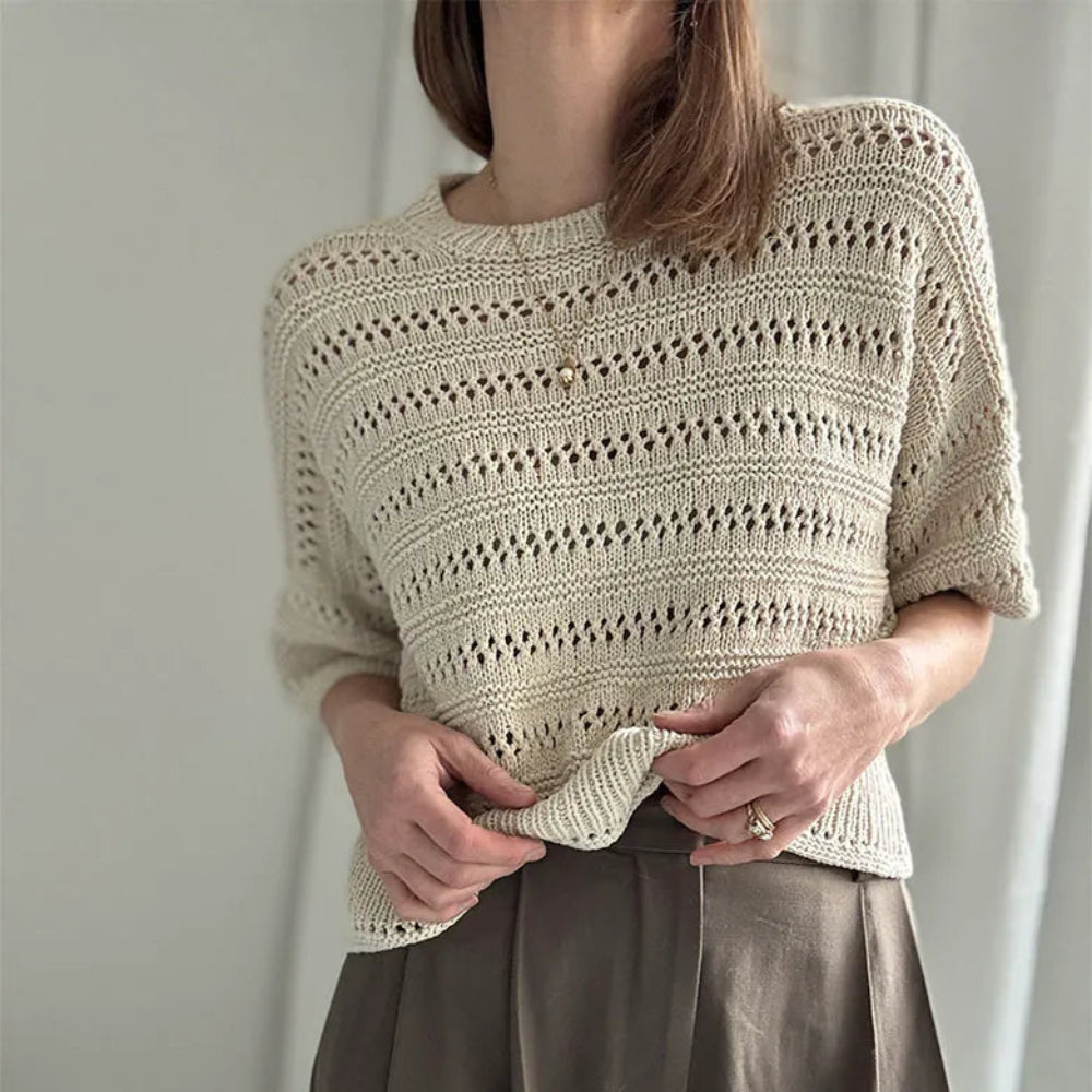 LACEY_LOOP_TEE von OTHER LOOPS - Garnset (ohne Muster)