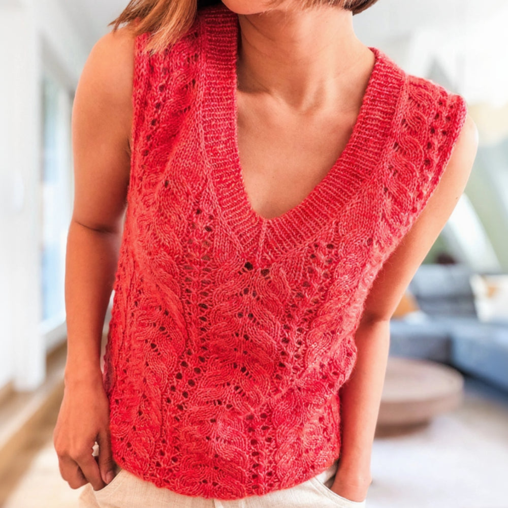 Lacy Day Weste Atelier Ajour – Strickset