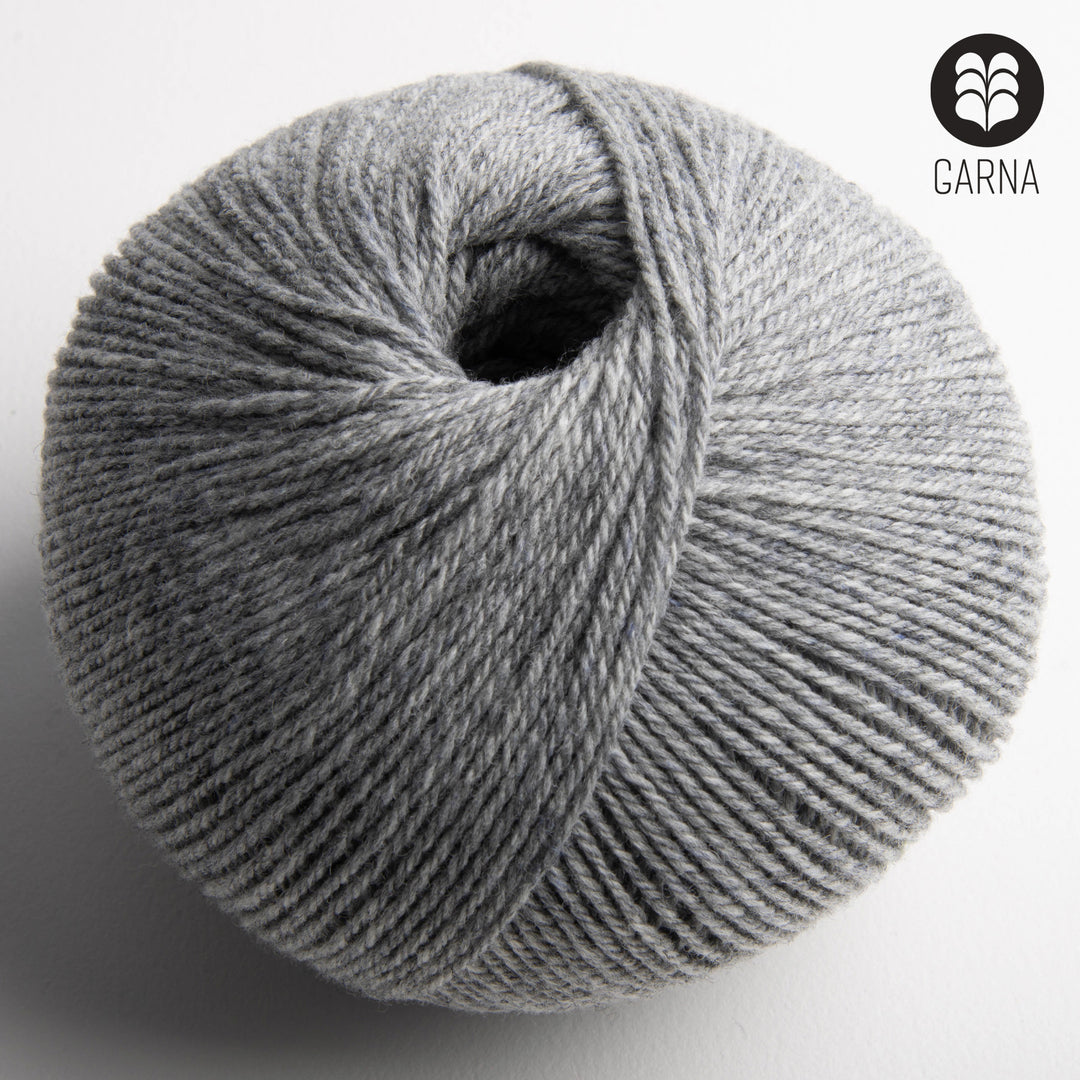 GARNA Nobilis superfeine Lammwolle : 145 Lysegrå