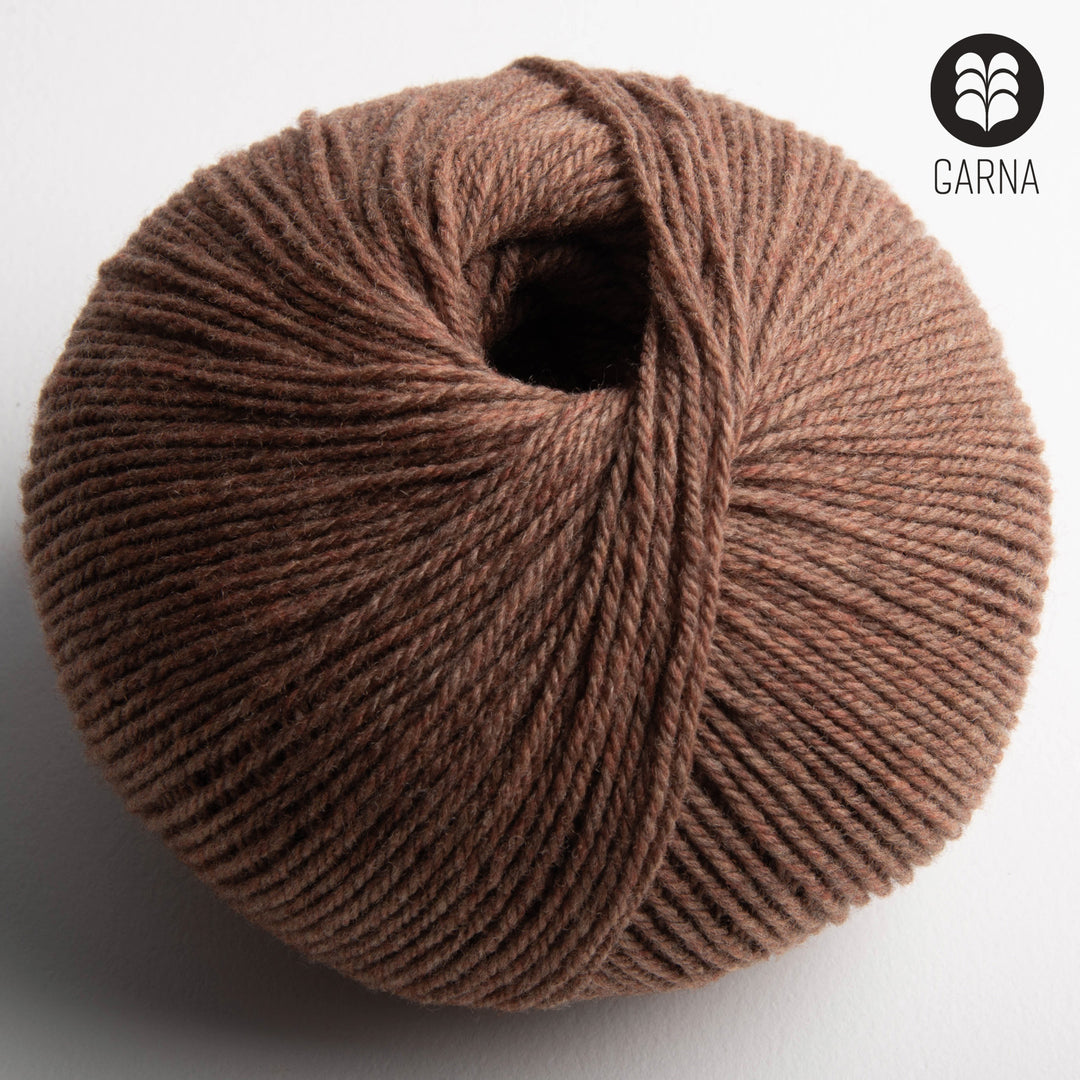 GARNA Nobilis superfeine Lammwolle : 232 Meleret brun